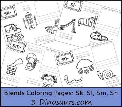 Apr 30, 2020 · examples of materials that can be adapted for therapy a collection of resources by judith maginnis kuster. FREE Blends Coloring Pages | Free Homeschool Deals