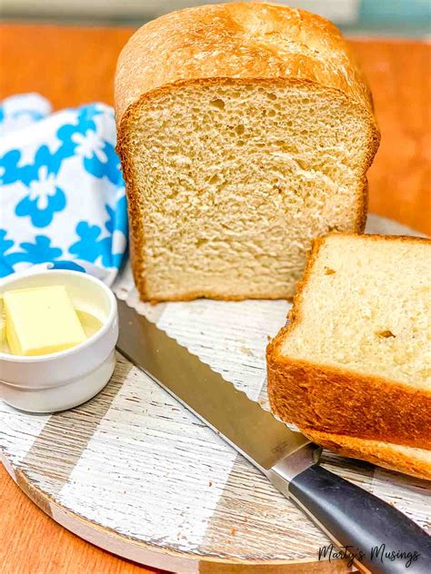 White Bread Machine Recipe Martys Musings