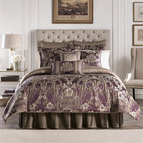 Croscill Everly Plum Bedding By Croscill Bedding Comforter Sets