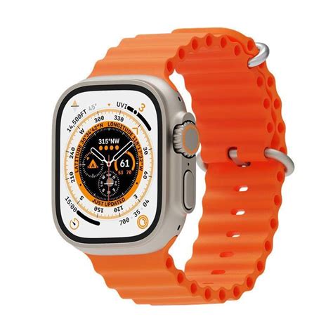 Reloj Smart Watch K8 Ultra Naranja Luegopago