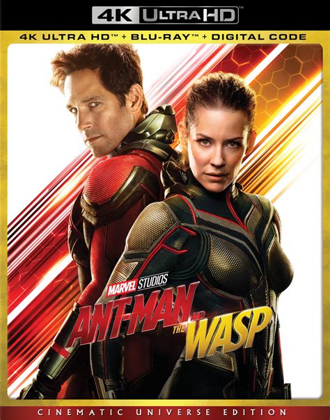 Ant Man And The Wasp Includes Digital Copy 4k Ultra Hd Blu Rayblu