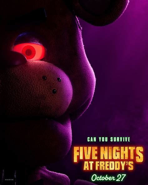 New Five Nights At Freddy S Character Posters Deliver Scares