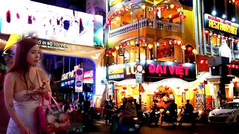 Saigon Bui Vien Walking Street Ho Chi Minh City Nightlife September