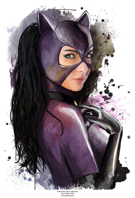 Catwoman 13x19 Artist Signed Print Archival Quality Etsy Catwoman