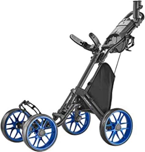 Caddytek Caddycruiser One Version 8 One Click Folding 4 Wheel Golf Push