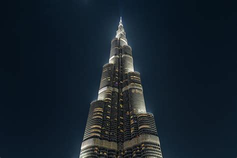 View To The Top Of The Burj Khalifa In Dubai Uae Photograph By Manuel