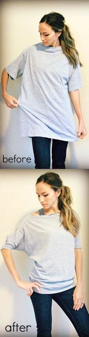 Turn Oversized T Shirt Into Dolman T Shirt Diy With All My Husbands