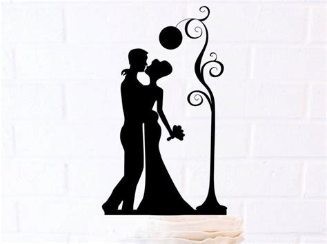 Bride And Groom Pure Love Empyrean Love Romantic Filings Wedding Cake Topper Cake Decor