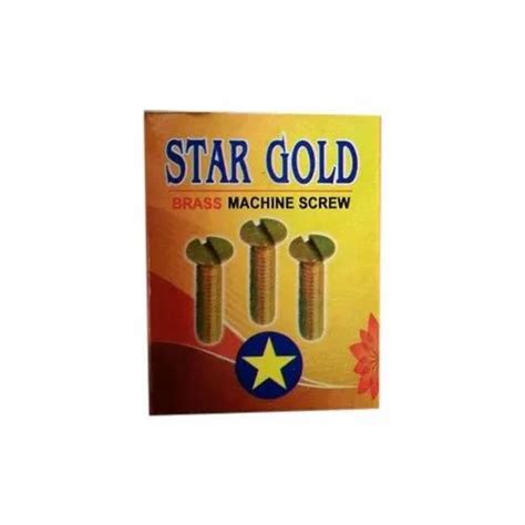 Star Gold Brass Machine Screw At Rs 185kg पीतल मशीन पेंच In Kolkata