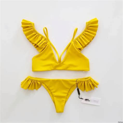 Sexy Bandage Bikinis Push Up Swimwear Women Swimsuit Brazilian Bikini