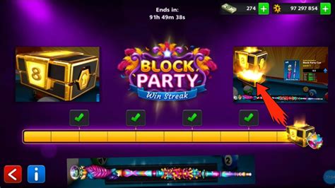 Cheapest 8 ball pool coins shop. Win black party stick | 8 ball pool block party win - YouTube