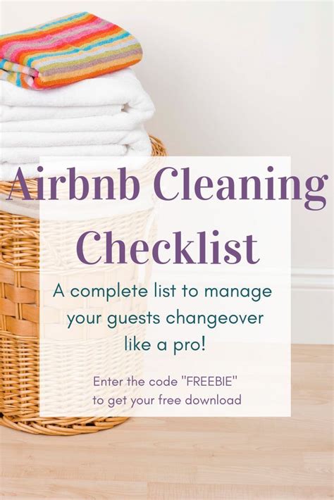 Get Your Free Airbnb Cleaning Checklist Here This Complete Cleaning