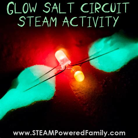 Glow Salt Circuit Easy And Fun Steam Activity For Kids