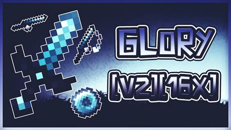 Minecraft Pvp Texture Pack Glory V2 16x Fps Youtube