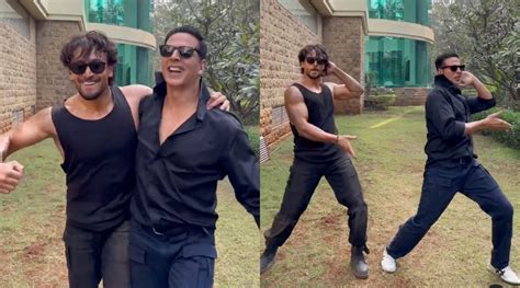 Tiger Shroff Dances With Akshay Kumar On Main Khiladi Fan Says Bade