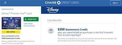 Disney Premier Credit Card From Chase 300 Cash Signup Bonus Doctor Of Credit