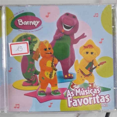 Cd As Musicas Favoritas Barney Vol1 Shopee Brasil
