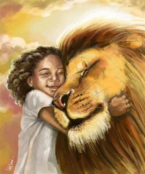 Lions Kiss By Tamer And Cindy Elsharouni Prophetic Art Tribe Of