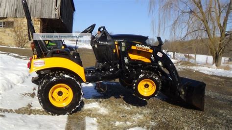 2010 Yanmar Sc2400 Tractor With Loader Only 69 Hours