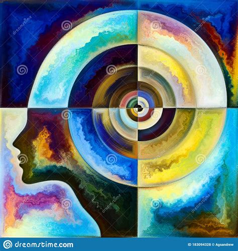 Into Ourselves Stock Illustration Illustration Of Abstract 183094328