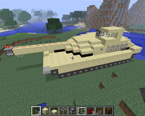 Abrams M1 Tank Minecraft Map