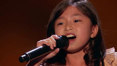 Celine Tam Adorable 9 Year Old Earns Golden Buzzer From Laverne Cox Americas Got Talent Youtube