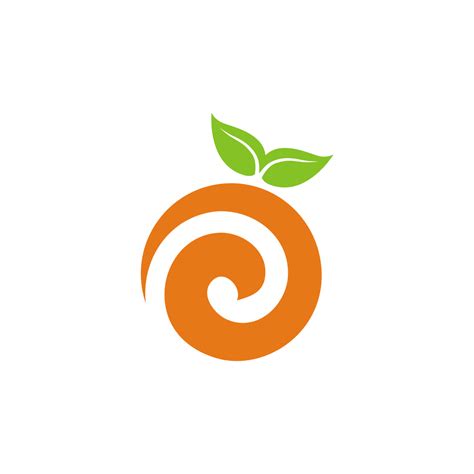 Orange Fruit Logo Vector Masterbundles