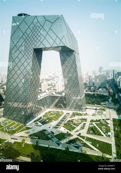 Beijing City Cctv Headquarters Tower Hi Res Stock Photography And