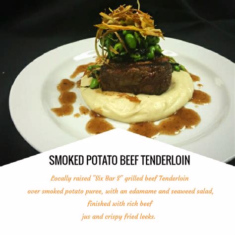 Beef tenderloin is a large cut of meat that, when sliced into steaks, is perhaps better known as filet mignon. #tenderloin #potato #beef #beefjus | Beef, Smoked potatoes, Grilled beef tenderloin