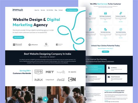 Digital Marketing Agency Website Design Uplabs