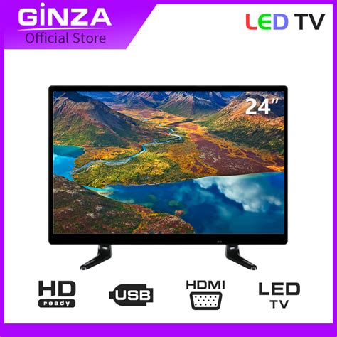 Ginza 24 Inch Flat Screen Tv Extra Slim Hd Led Tv Hdmiavvgausb
