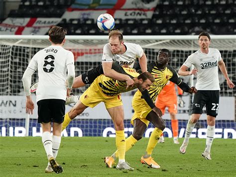 Watford have seen over 2.5 goals in 8 of their last 10 home matches against derby in all competitions. Match Gallery: Derby County 0-1 Watford - Blog - Derby County