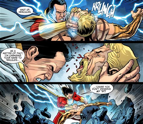 Shazam Vs Hercules Injustice Gods Among Us Comicnewbies