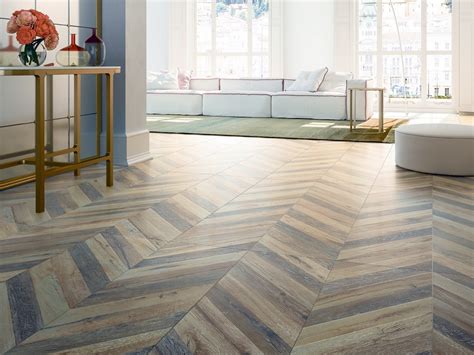 Floor Tile Wood Optic Chevron Naturel R 375x150 Cm Products Wood Optic