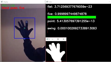 P Hand Gesture Recognition With Python Opencv And Keras Demo Mobile Legends