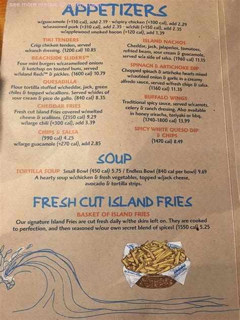 Locations closest to you miles. Online Menu of Islands Restaurant Restaurant, Fountain ...