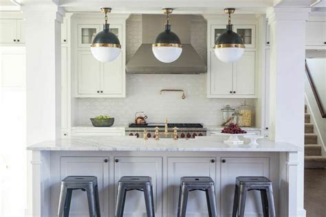 It is with two stable stools. Julie Couch Interiors kitchen-steel-stools | Kitchen ...