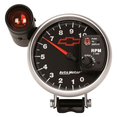 Auto Meter® 3699 00406 Gm Black Series 5 Pedestal Tachometer Gauge