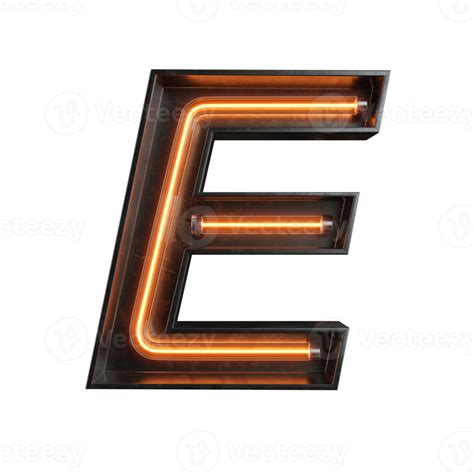 Neon Light Alphabet 8506196 Png