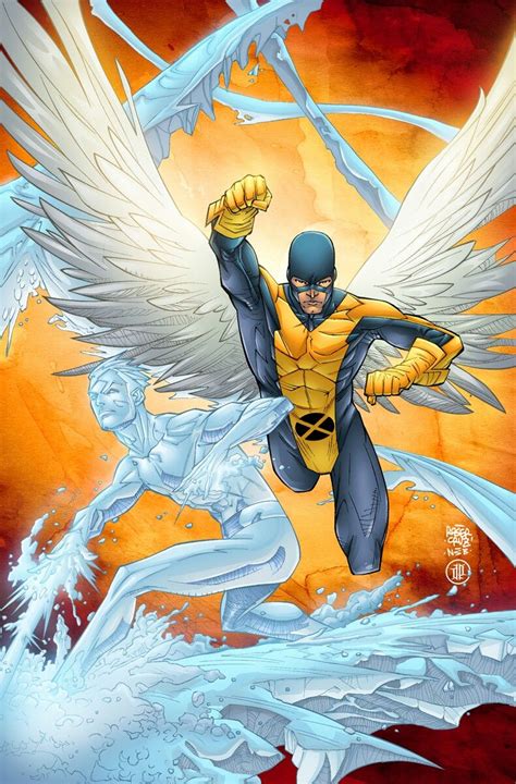 Angel Iceman By Alonso Espinoza Comic Book Characters Comic