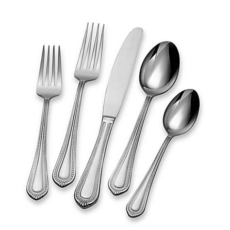 Discover classic, timeless home essentials from mikasa. Mikasa® Regent Bead 65-Piece Flatware Set - Bed Bath & Beyond