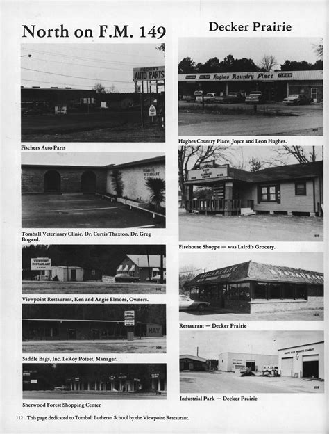 A Tribute To Tomball A Pictorial History Of The Tomball Area Page