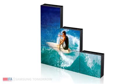 Samsung Electronics Launches Led Square Display And Transparent Display