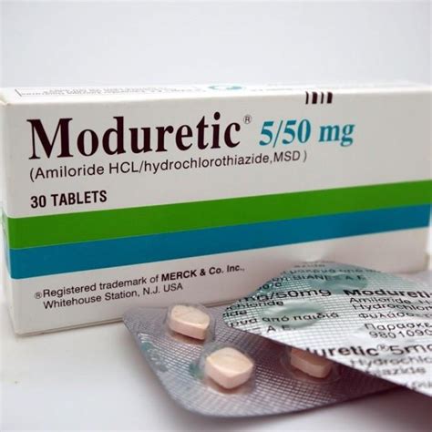 Moduretic®generic Amiloride And Hydrochlorothiazide Prescriptiongiant