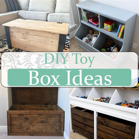 15 Diy Toy Box Ideas For Storage And Organization Diy Home Decor