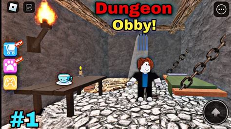 Escape The Dungeon Obby Roblox Gameplay Youtube