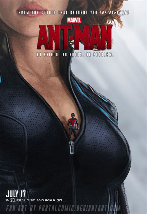 Ant Man Feat Black Widow By Portalcomic On Deviantart