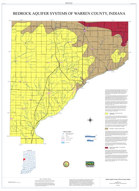 Dnr Water Aquifer Systems Maps 61 A And 61 B Unconsolidated And