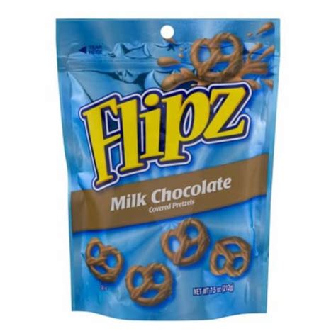 Flipz Milk Chocolate Covered Pretzels Pack Of 12 12 Pack Kroger