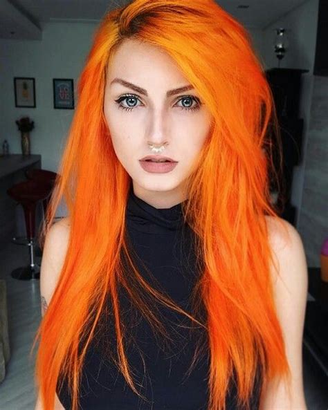 I Absolutely Love This Bright Orange Hair Looks Even Better With The